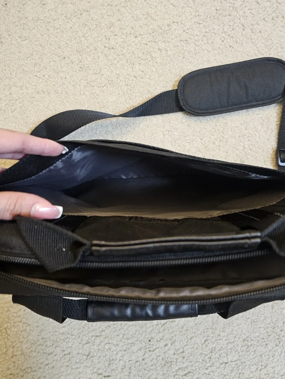 Laptop Briefcase with Shoulder Strap